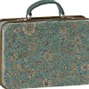Maileg Metalen Koffertje, Blossom Blue