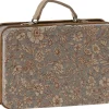 Maileg Metalen Koffertje, Blossom Grey