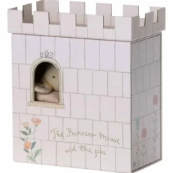 Maileg Muis Prinses Op De Erwt Met Kasteeltoren 2.0