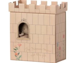 Maileg Muis Prinses Op De Erwt Met Kasteeltoren