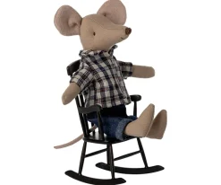 Maileg Schommelstoel Antraciet (size Muis)