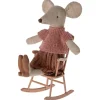 Maileg Schommelstoel Poederroze (size Muis)