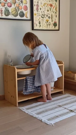 Manine Montessori Enkele Wastafel