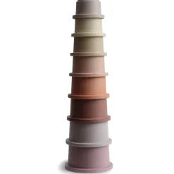 Mushie Stapeltoren Pastel
