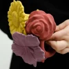 Natruba Bijtspeeltje Bloem 'Rose' Rood