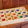 Papoose Toys Bitcoin Rainbow Set, 15 Stuks