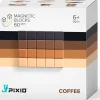 Pixio Magnetische Blokjes 60 Stuks Aanvullende Kleuren Coffee