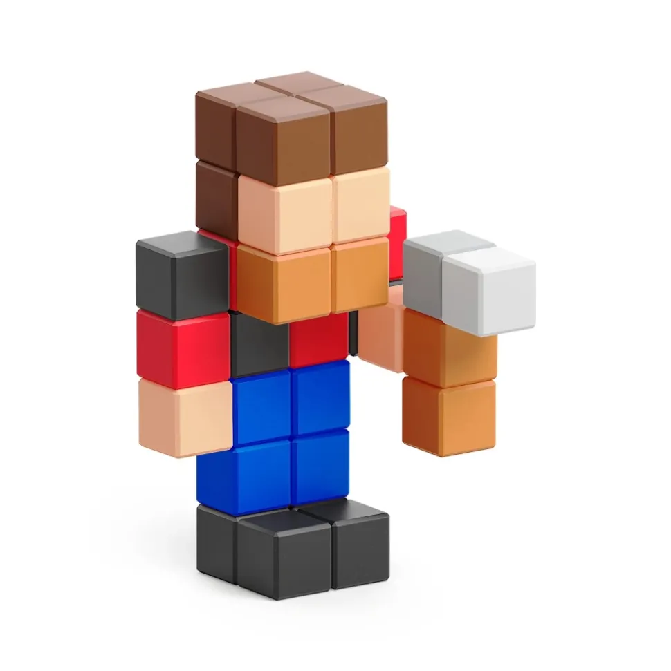 Pixio Magnetische Blokjes, Mini Surprise Figuren