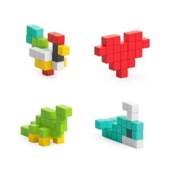 Pixio Magnetische Blokjes, 100 Stuks