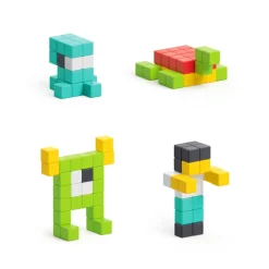 Pixio Magnetische Blokjes, 100 Stuks