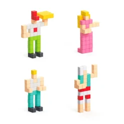 Pixio Magnetische Blokjes, 200 Stuks