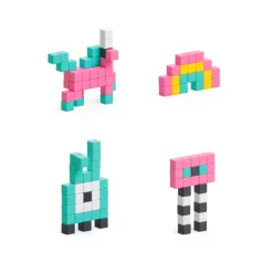 Pixio Magnetische Blokjes, 200 Stuks