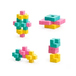 Pixio Magnetische Blokjes 60 Stuks Aanvullende Kleuren Sweet