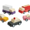 Plan Toys Auto Set 2.0, 5 Stuks
