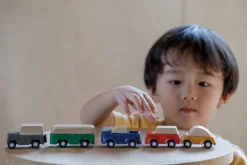 Plan Toys Blauwe Auto