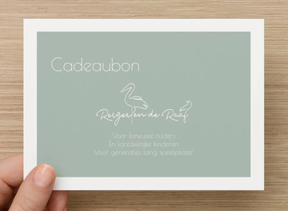 Reiger En De Raaf Cadeaubon