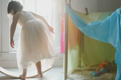 Sarah's Silks Grote Katoenen Doek, Regenboog