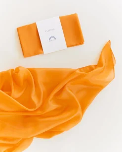 Sarah's Silks Speelzijde Oranje