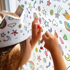 Sarah's Silks, Stiften Voor Op Speelzijde + Speelzijde Doek Om In Te Kleuren
