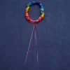 Sarah's Silks Zijden Haarband Regenboog