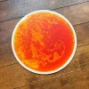 Sensorische Vloertegel Rond, Oranje Met Rood