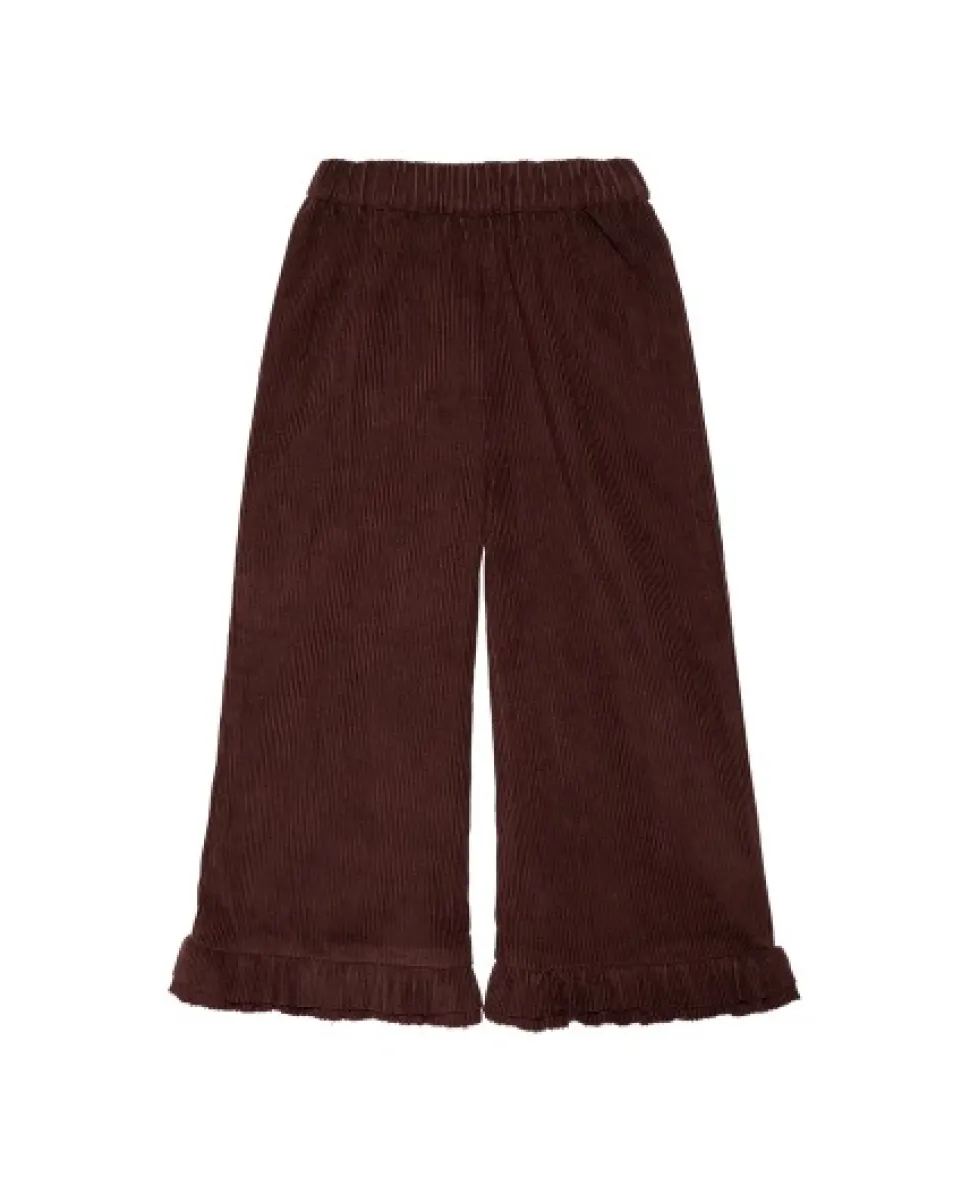 Sissel Edelbo Mini - Arlo Corduroy Pants, Chocolate Brown