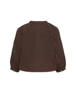 Sissel Edelbo Mini - Erna Mini Top, Chocolate Brown
