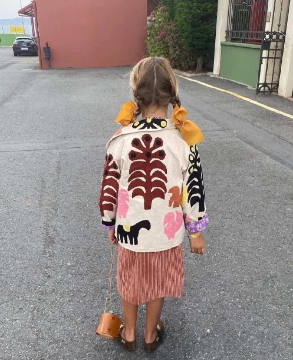 Sissel Edelbo Mini - Vilde Elephant Jacket, Floral Delight