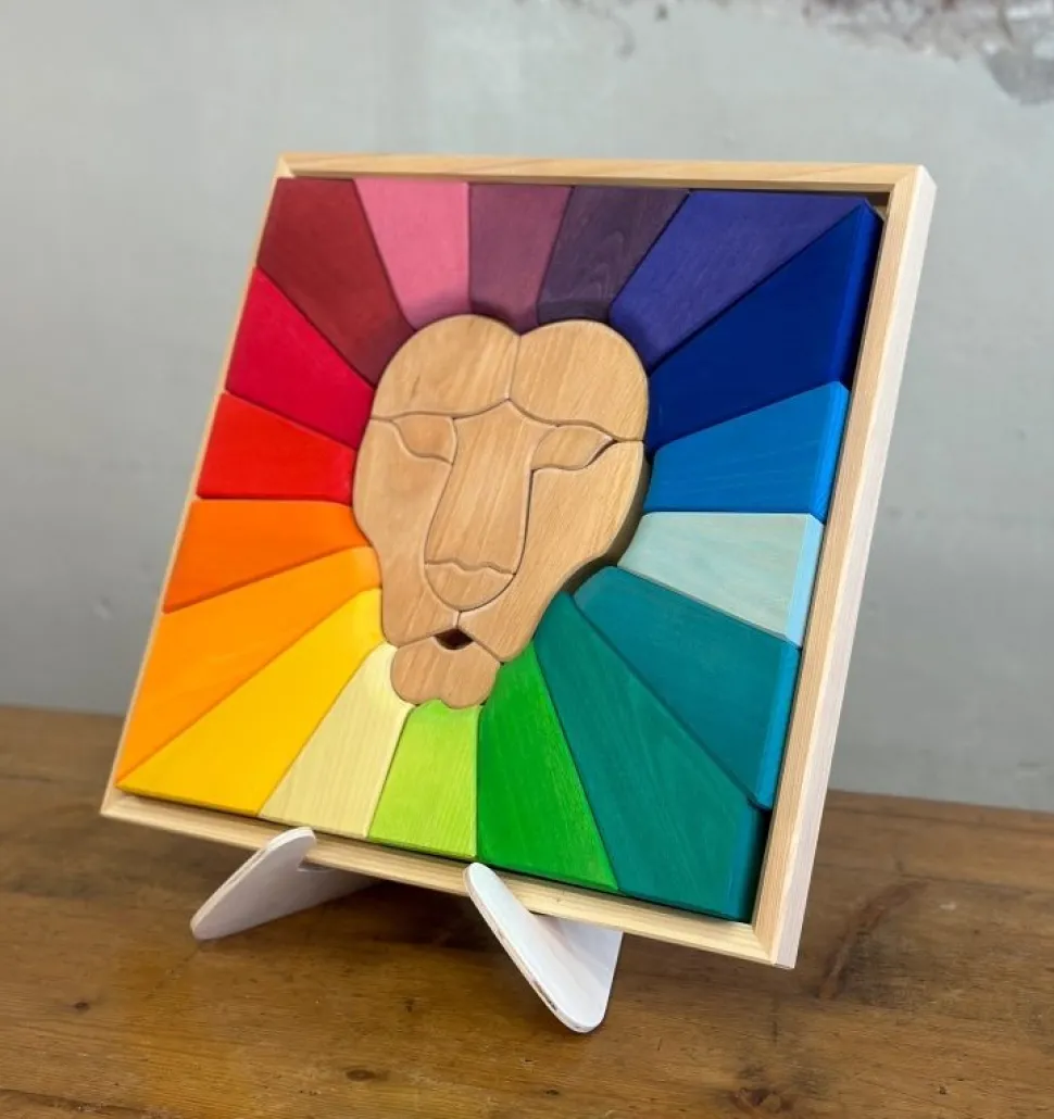 Speelbelovend Houten Standaard, Groot