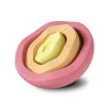 Stapelstein Inside Pastel Warm, 3 Stuks
