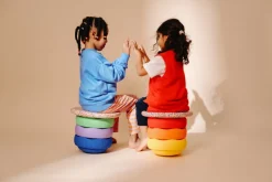 Stapelstein Rainbow Set Classic, 6 Stuks + Balans Bord Super Confetti