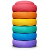 Stapelstein Regenboog Set, 6 Stuks