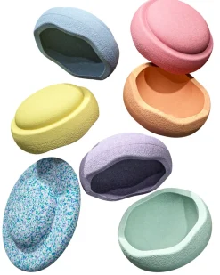 TIJDELIJKE ACTIE Stapelstein Winter Special Rainbow Set Pastel