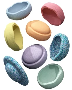 TIJDELIJKE ACTIE Stapelstein Winter Special Rainbow Set Pastel COMPLEET