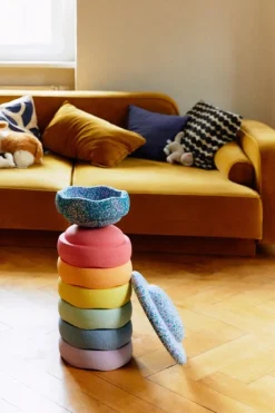 TIJDELIJKE ACTIE Stapelstein Winter Special Rainbow Set Pastel COMPLEET