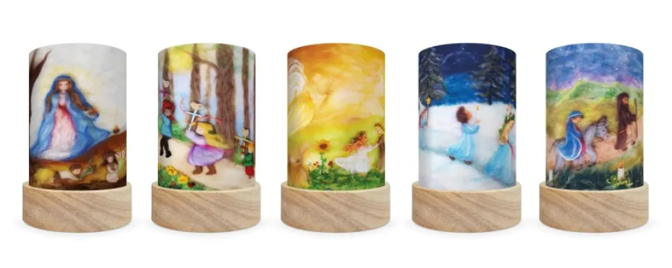 Toverlux Shades - Het Wolfeetje, Waldorf Set 5 Stuks