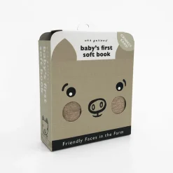 Wee Gallery Soft Book, Friendly Faces Farm