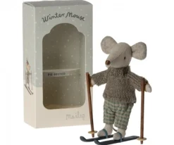 Winter Muis, Grote Broer Met Skiset
