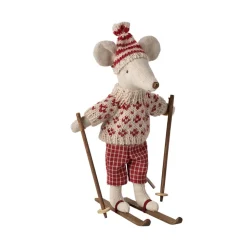 Winter Muis, Mum Met Skiset