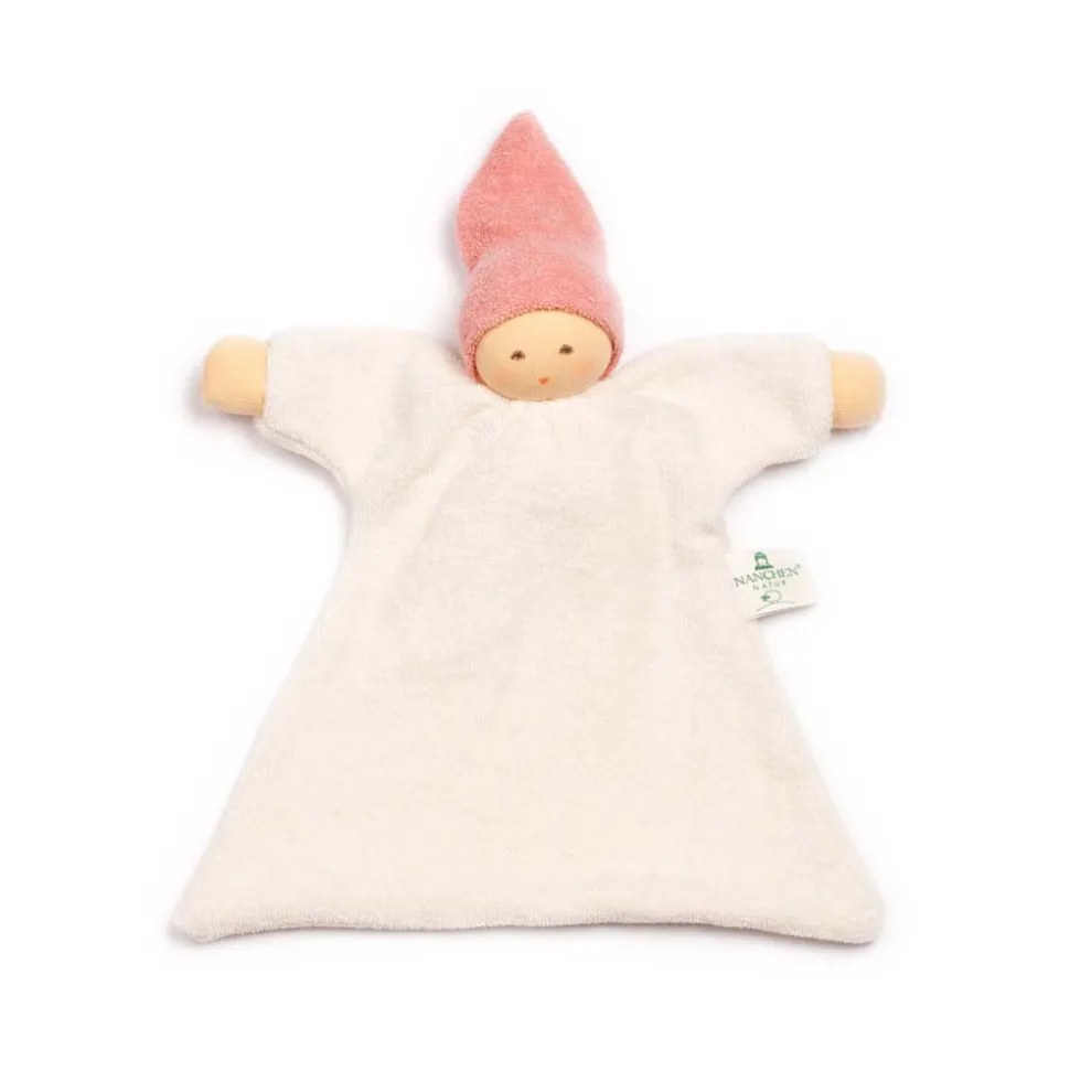 Zonnekindpop | Badstof Geboorteknuffel Roze
