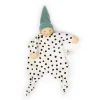 Zonnekindpop | Geboorteknuffel Met Stipjes Mintgroen